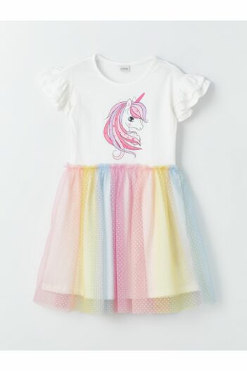 لباس دخترانه السی وایکیکی LC Waikiki با کد S49571Z4 لباس دخترانه السی وایکیکی LC Waikiki با کد S49571Z4